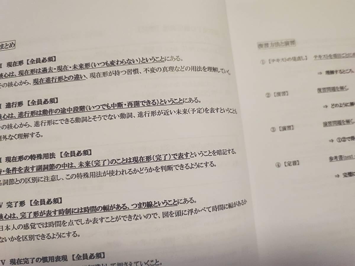 Amazon.co.jp: 駿台 22年 竹原裕之先生 英語 重要構文知識集